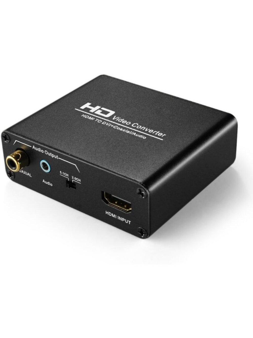 TNP HDMI to DVI Converter with Audio Output 1080p DVI-D Audio Extractor